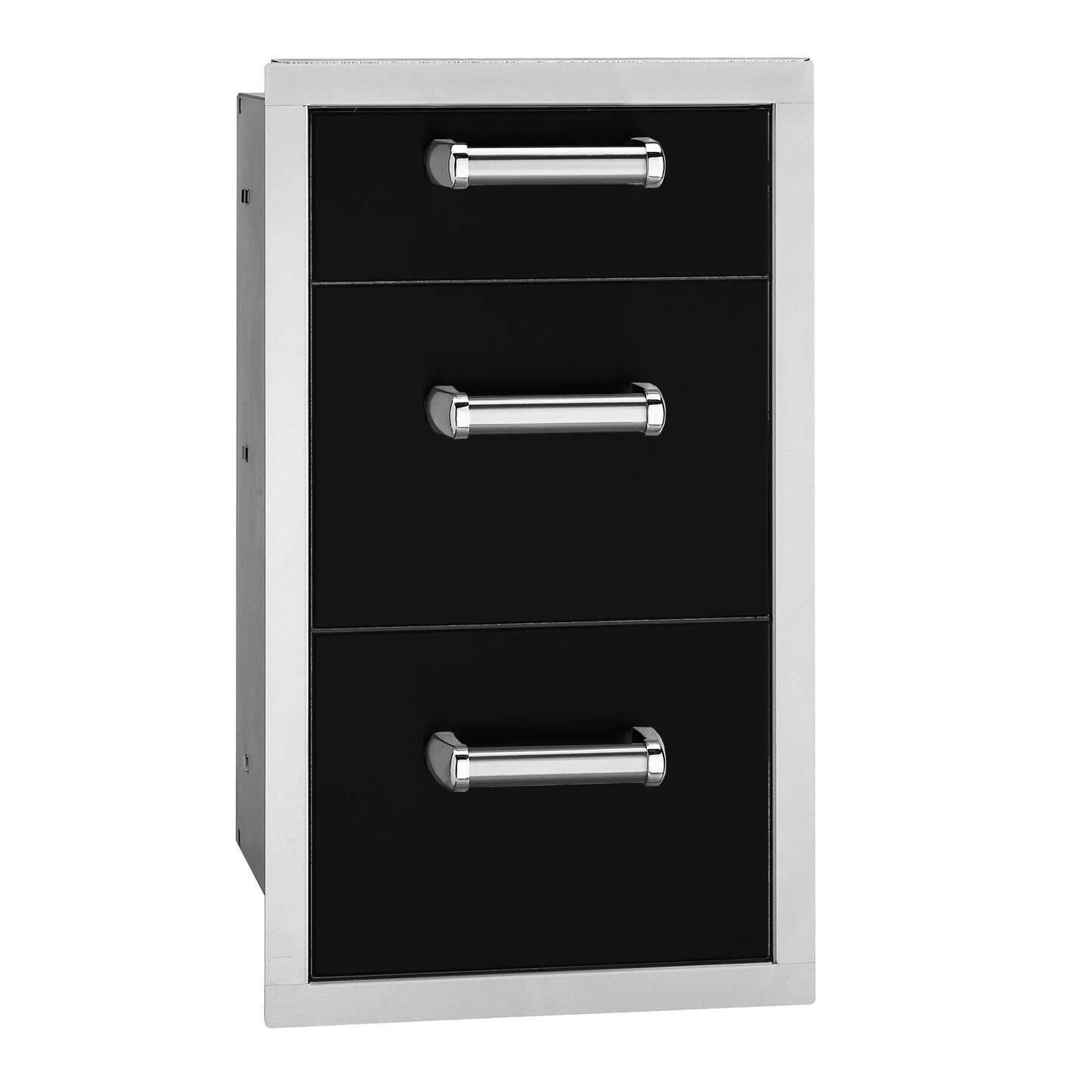 Echelon Black Triple Drawer
