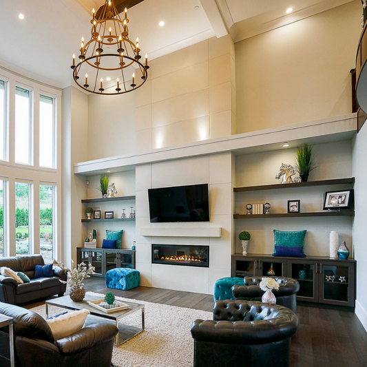 Concrete Floating Mantel Shelf