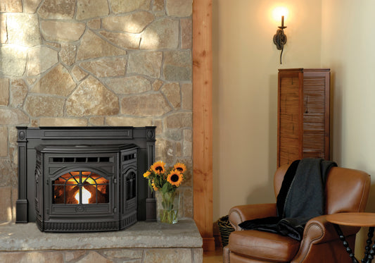 Castile Pellet Fireplace Insert