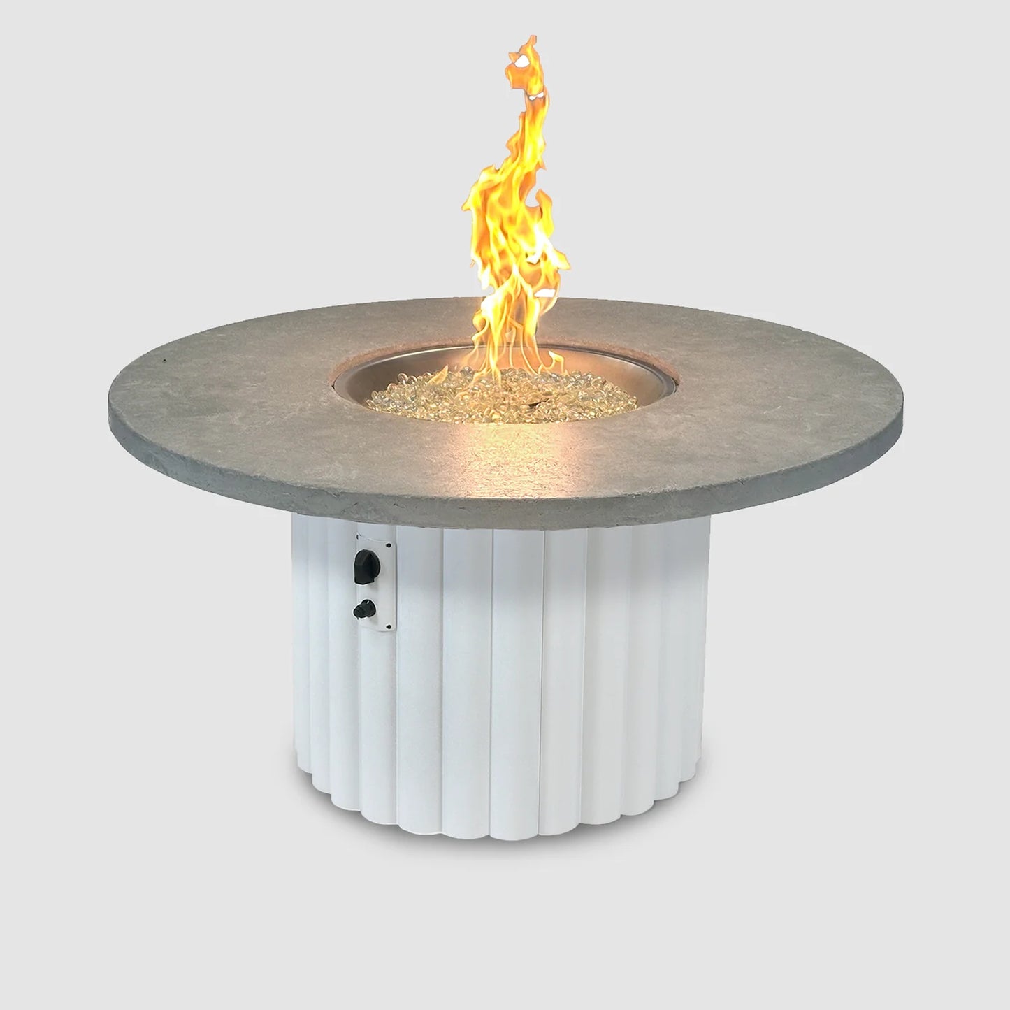 Reverie Round Gas Fire Pit Table