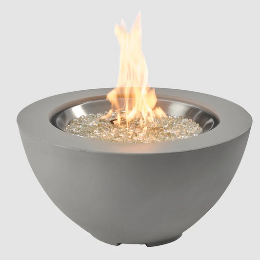 Cove Round Gas Fire Pit Bowl 29"