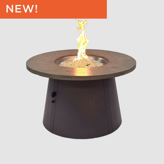 Cirvalo Round Gas Fire Pit Table