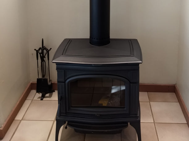 Freestanding Wood Burning Fireplace Roseville Project