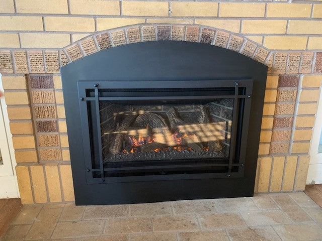 Prairie Front Kozy Heat Chaska Insert — Custom Fireside Roseville Project