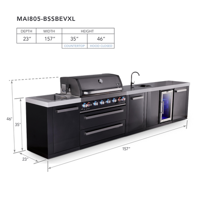Mont Alpi MAi805-BSSBEVXL dimensions