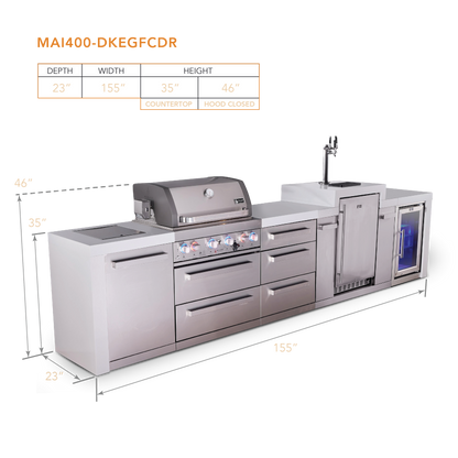 Mont Alpi MAi400-DKEGFCDR dimensions