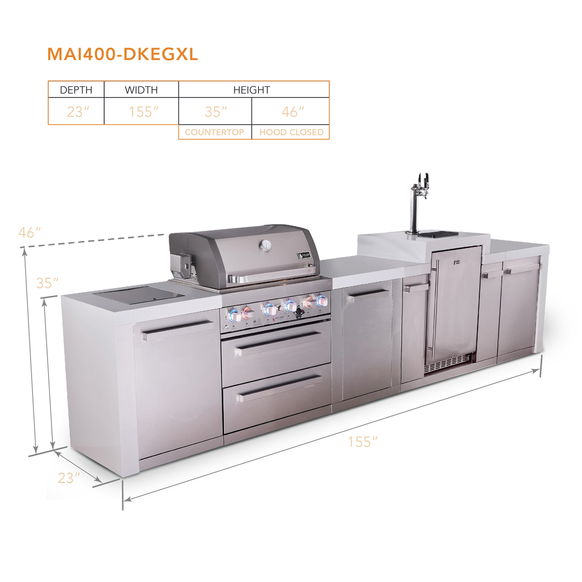 Mont Alpi MAi400-DKEGXL dimensions