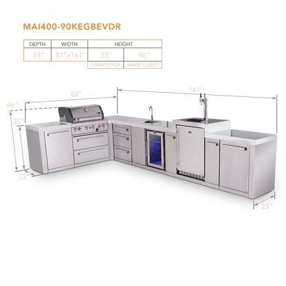 Mont Alpi MAi400-90KEGBEVDR dimensions