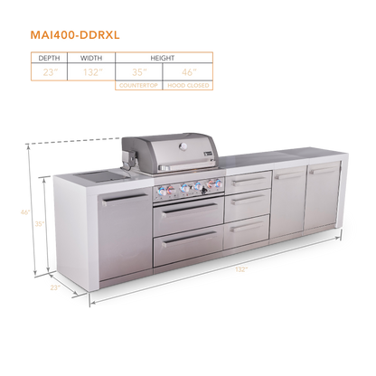 Mont Alpi MAi400-DDRXL dimensions