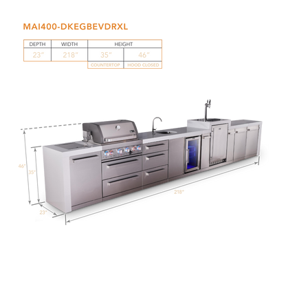 Mont Alpi MAi400-DKEGBEVDRXL dimensions