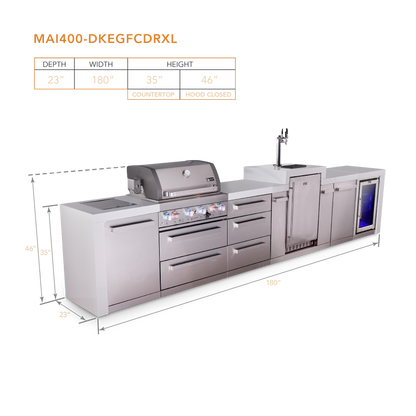 Mont Alpi MAi400-DKEGFCDRXL dimensions