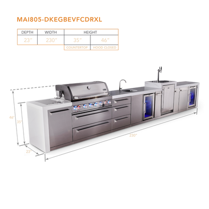 Mont Alpi MAi805-DKEGBEVFCDRXL dimensions