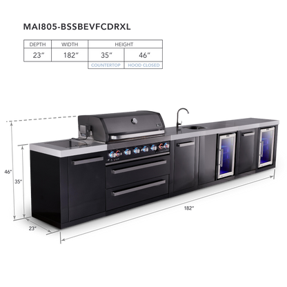 Mont Alpi MAi805-BSSBEVFCDRXL dimensions
