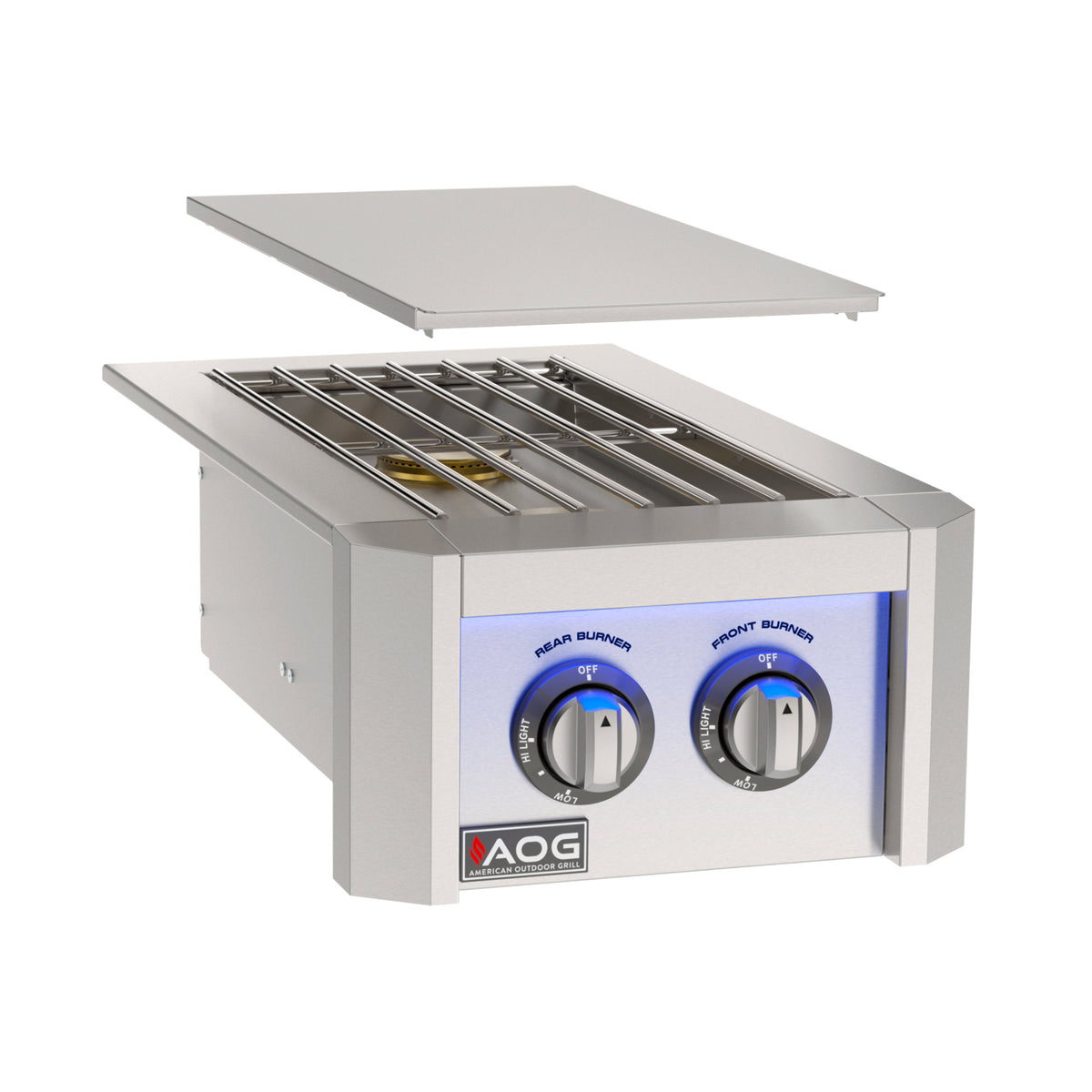 AOG L-Series double side burner with LED light bar