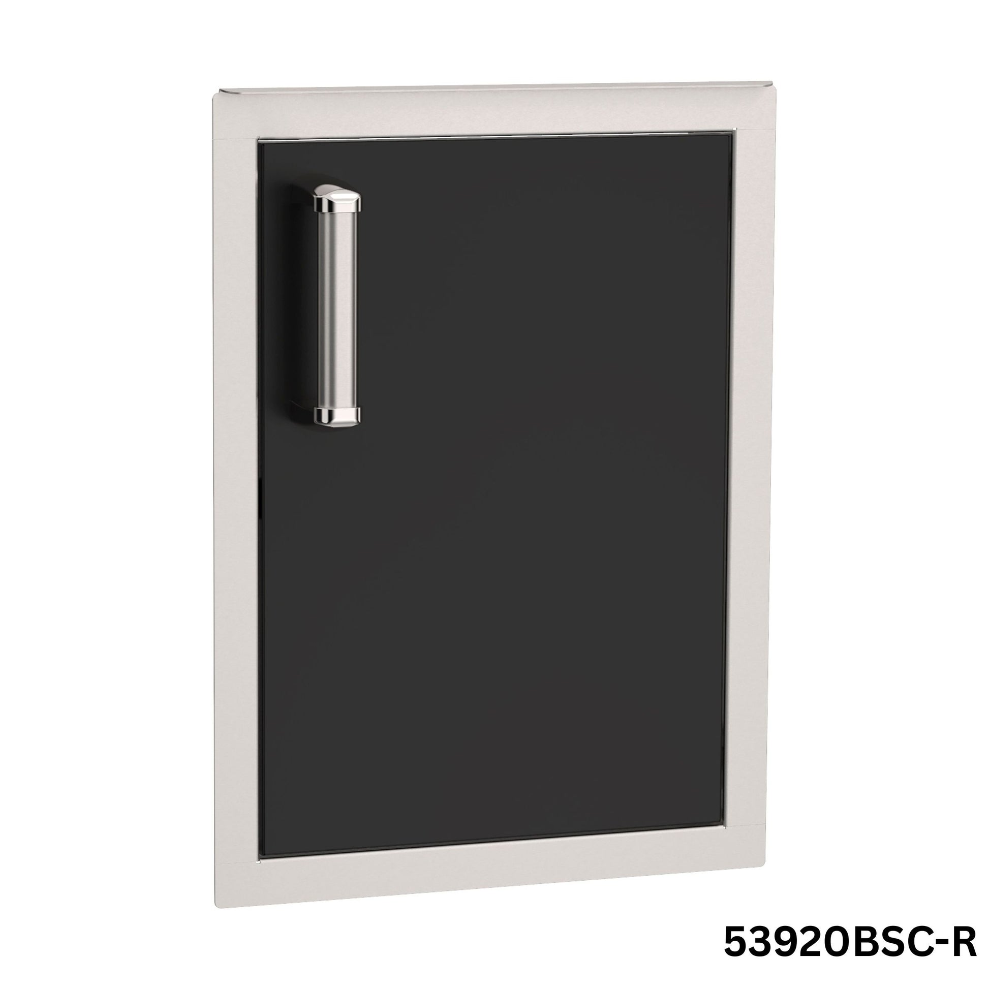 Echelon Black Vertical Single Access Door