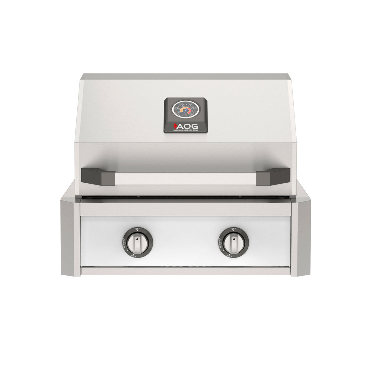 AOG 24" T-Series grill with White accent color panel