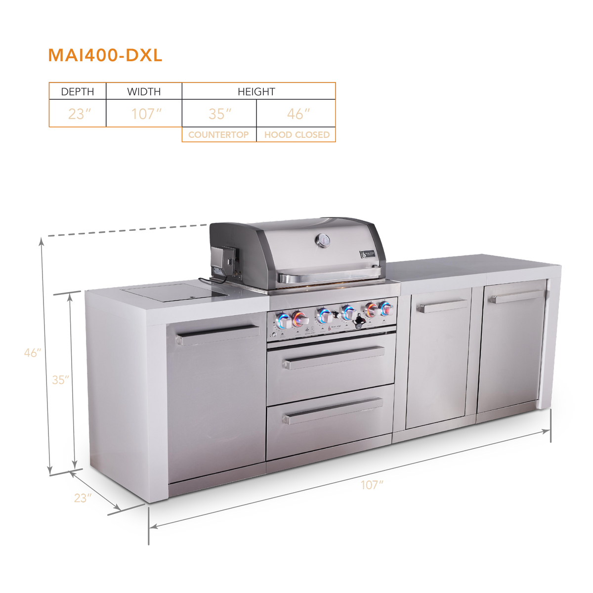 Mont Alpi MAi400-DXL dimensions