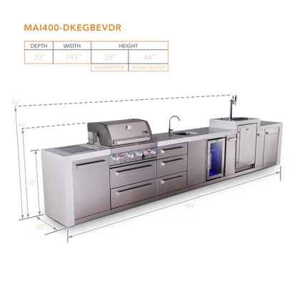 Mont Alpi MAi400-DKEGBEVDR dimensions