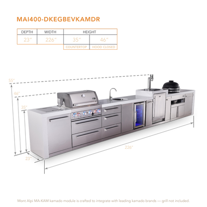 Mont Alpi MAi400-DKEGBEVKAMDR dimensions