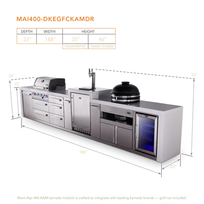 Mont Alpi MAi400-DKEGFCKAMDR dimensions
