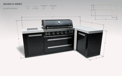 Mont Alpi Black Series Outdoor Grill