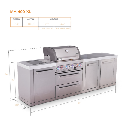 Mont Alpi MAi400-XL dimensions