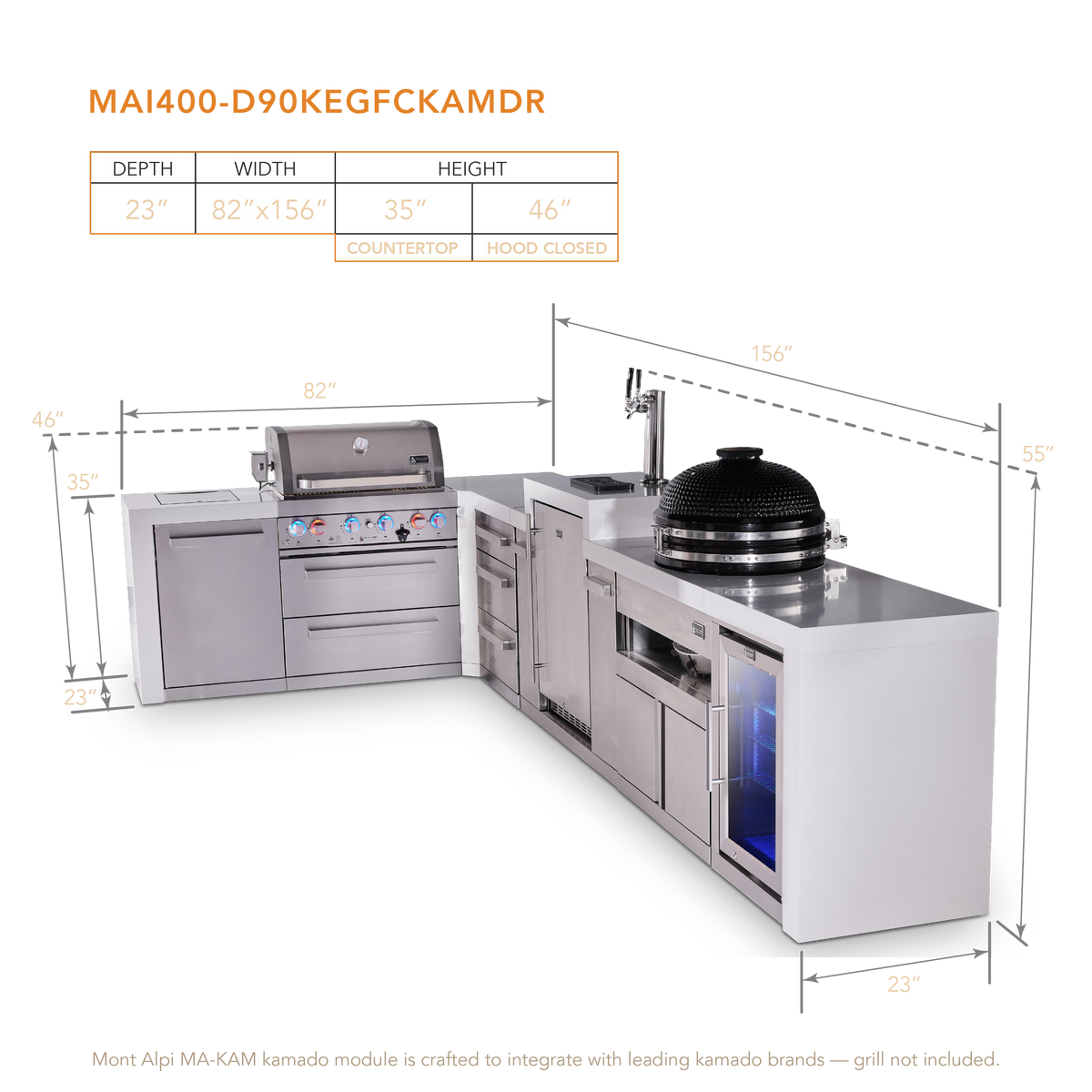 Mont Alpi MAi400-D90KEGFCKAMDR dimensions