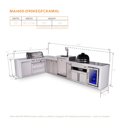 Mont Alpi MAi400-D90KEGFCKAMXL dimensions