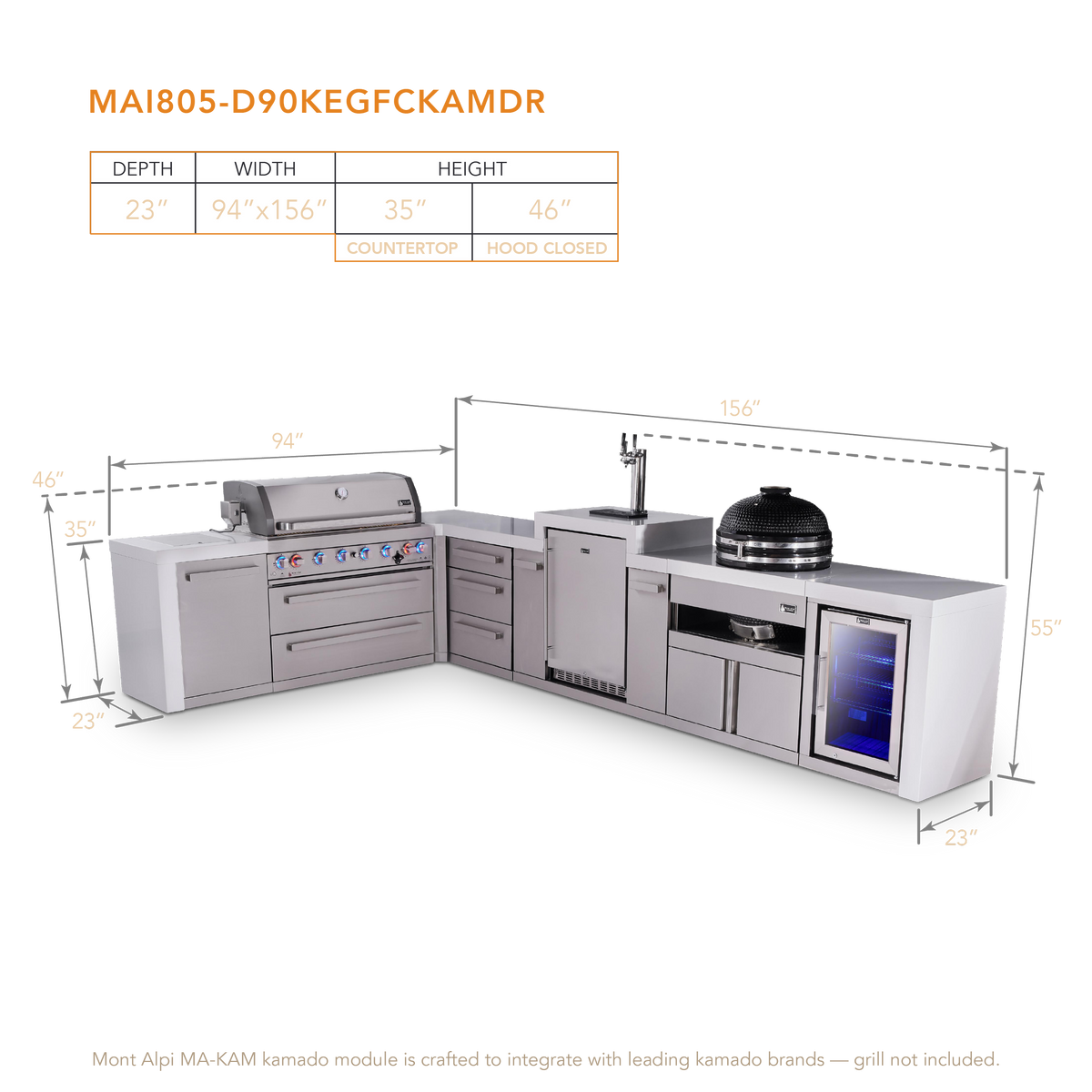 Mont Alpi MAi805-D90KEGFCKAMDR dimensions