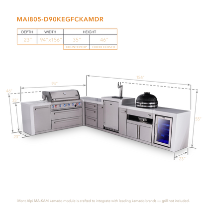 Mont Alpi MAi805-D90KEGFCKAMDR dimensions