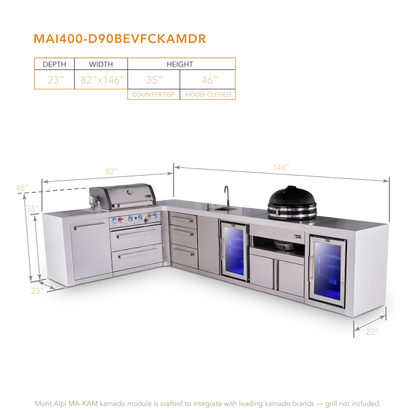 Mont Alpi MAi400-D90BEVFCKAMDR dimensions