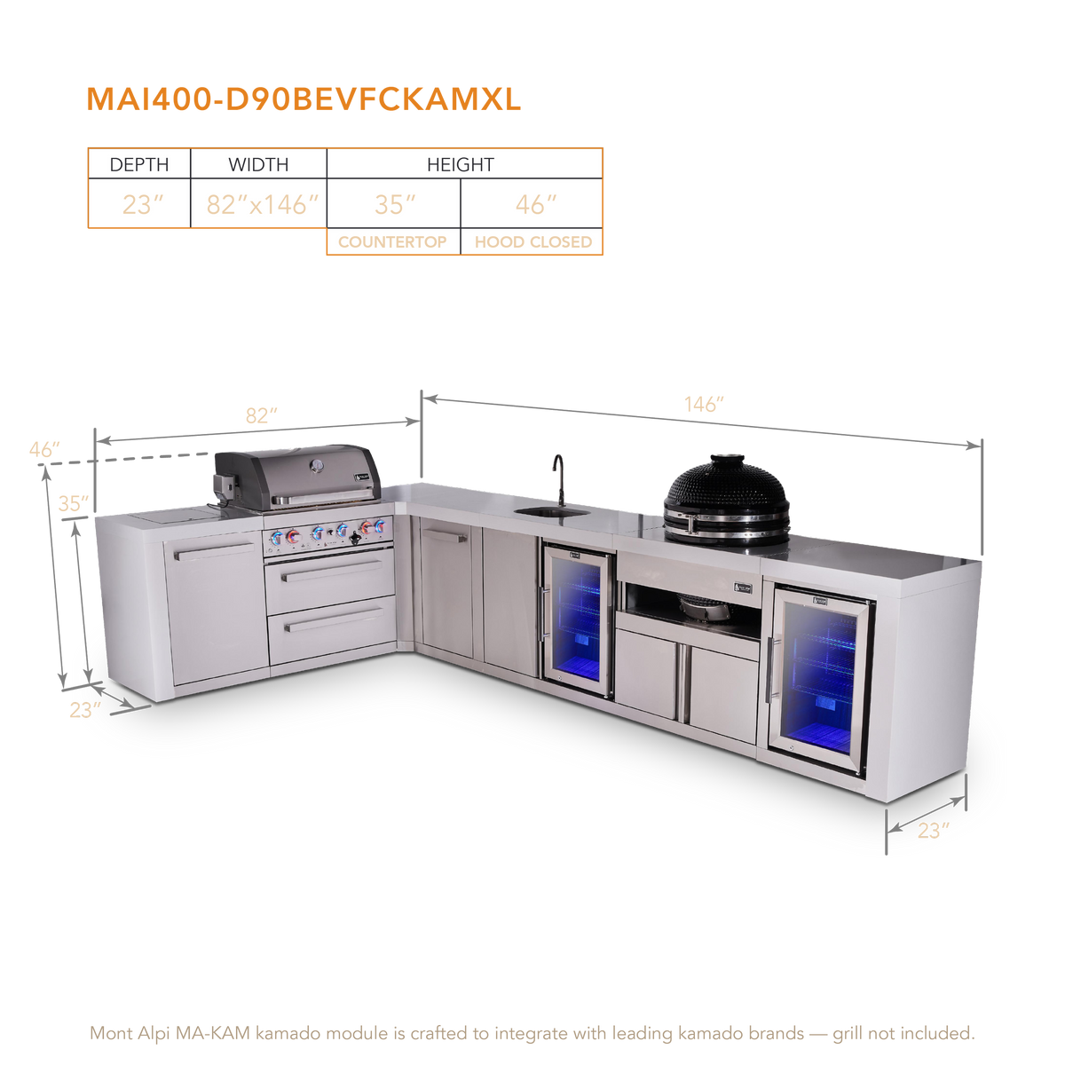 Mont Alpi MAi400-D90BEVFCKAMXL dimensions