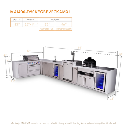 Mont Alpi MAi400-D90KEGBEVFCKAMXL dimensions