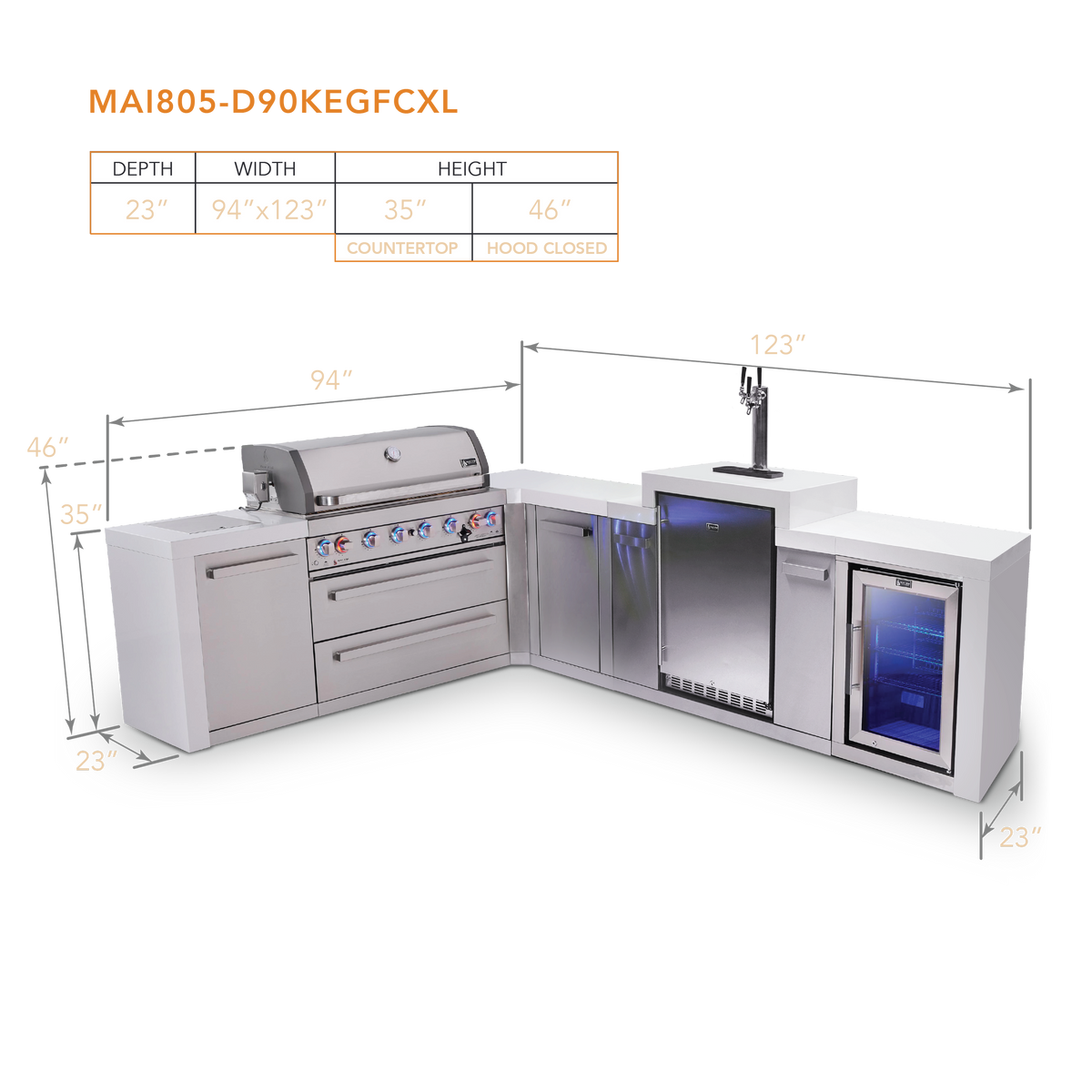Mont Alpi MAi805-D90KEGFCXL dimensions