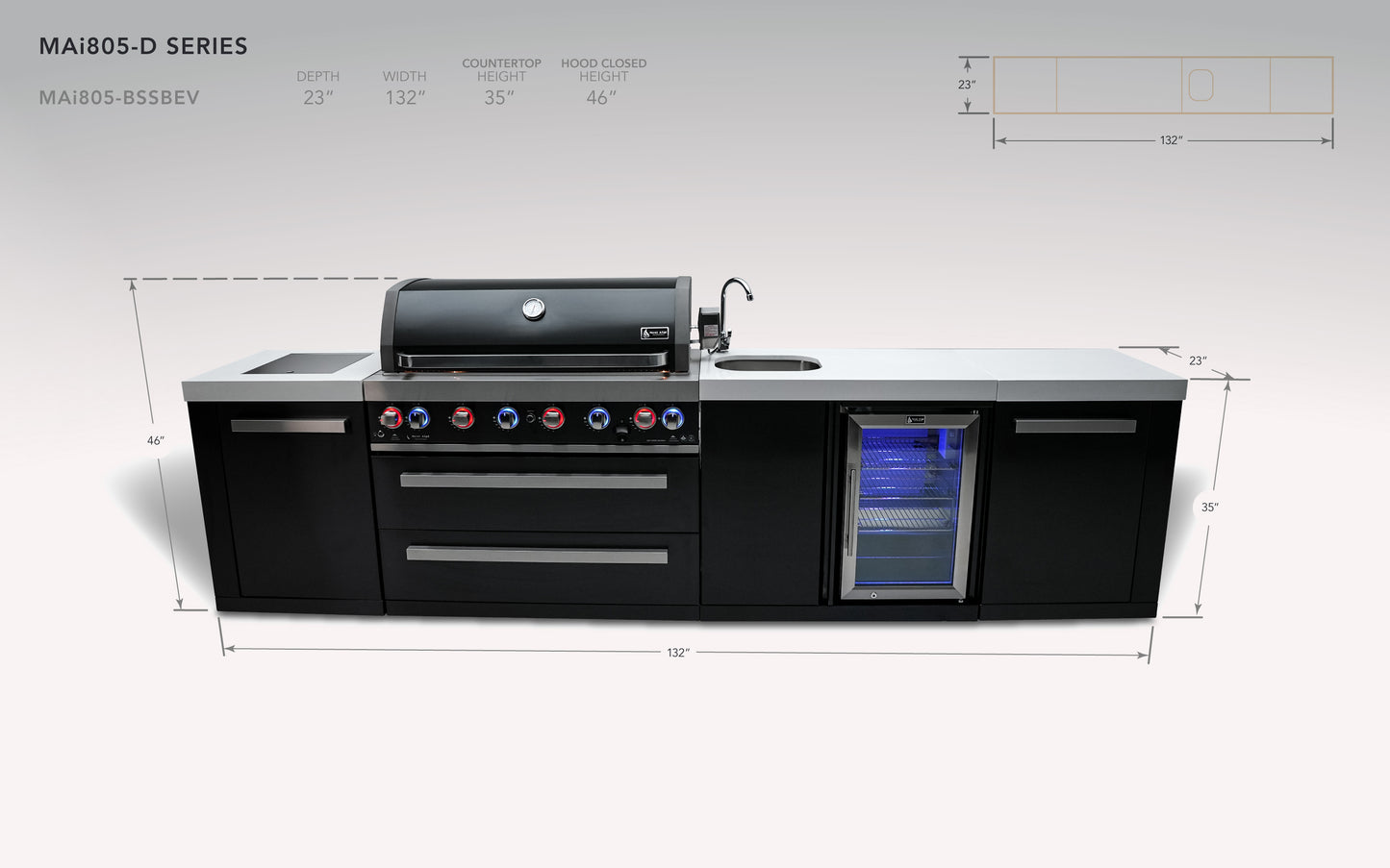 Mont Alpi Black Series Outdoor Grill