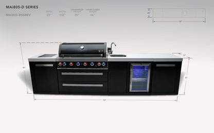 Mont Alpi Black Series Outdoor Grill
