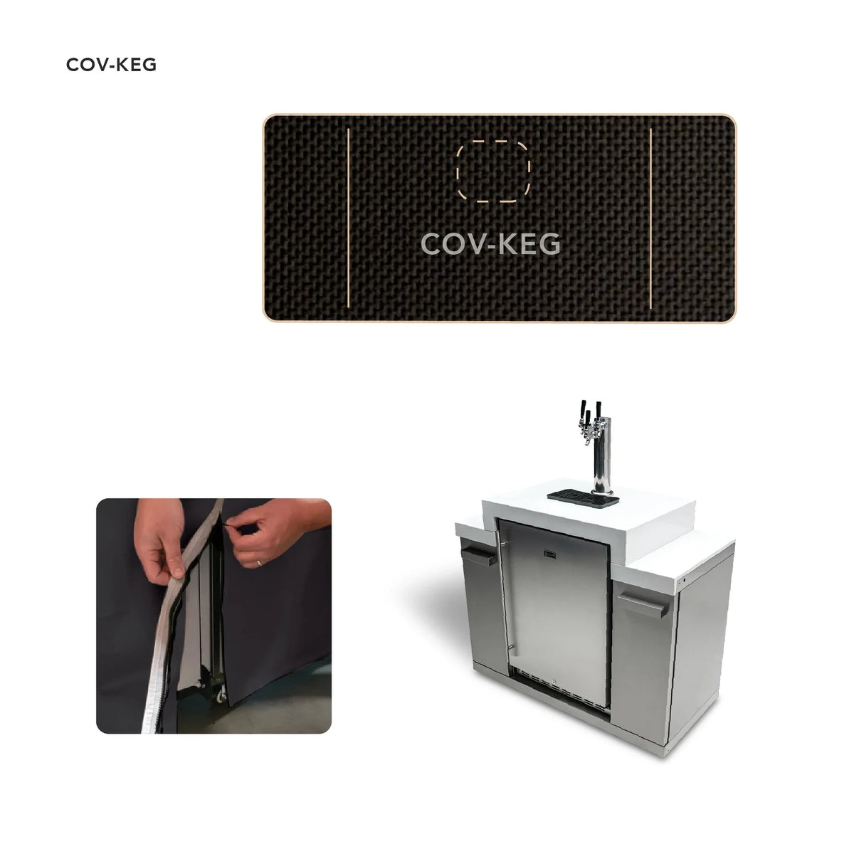 Mont Alpi Cover for Kegerator