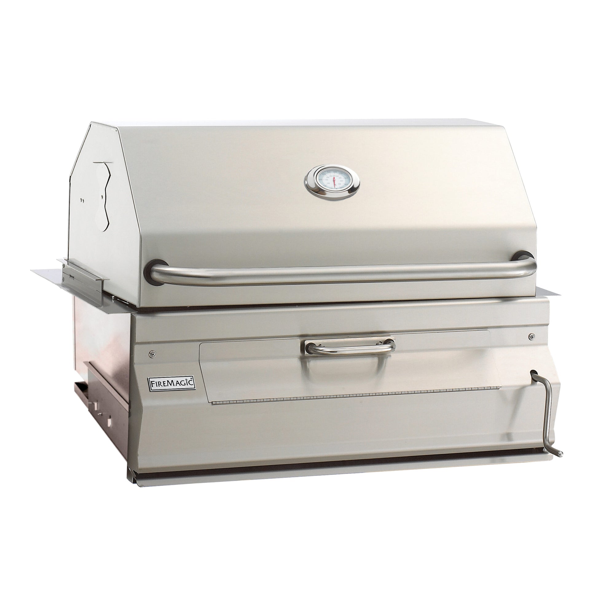 30 Inch Built-In Charcoal Grill