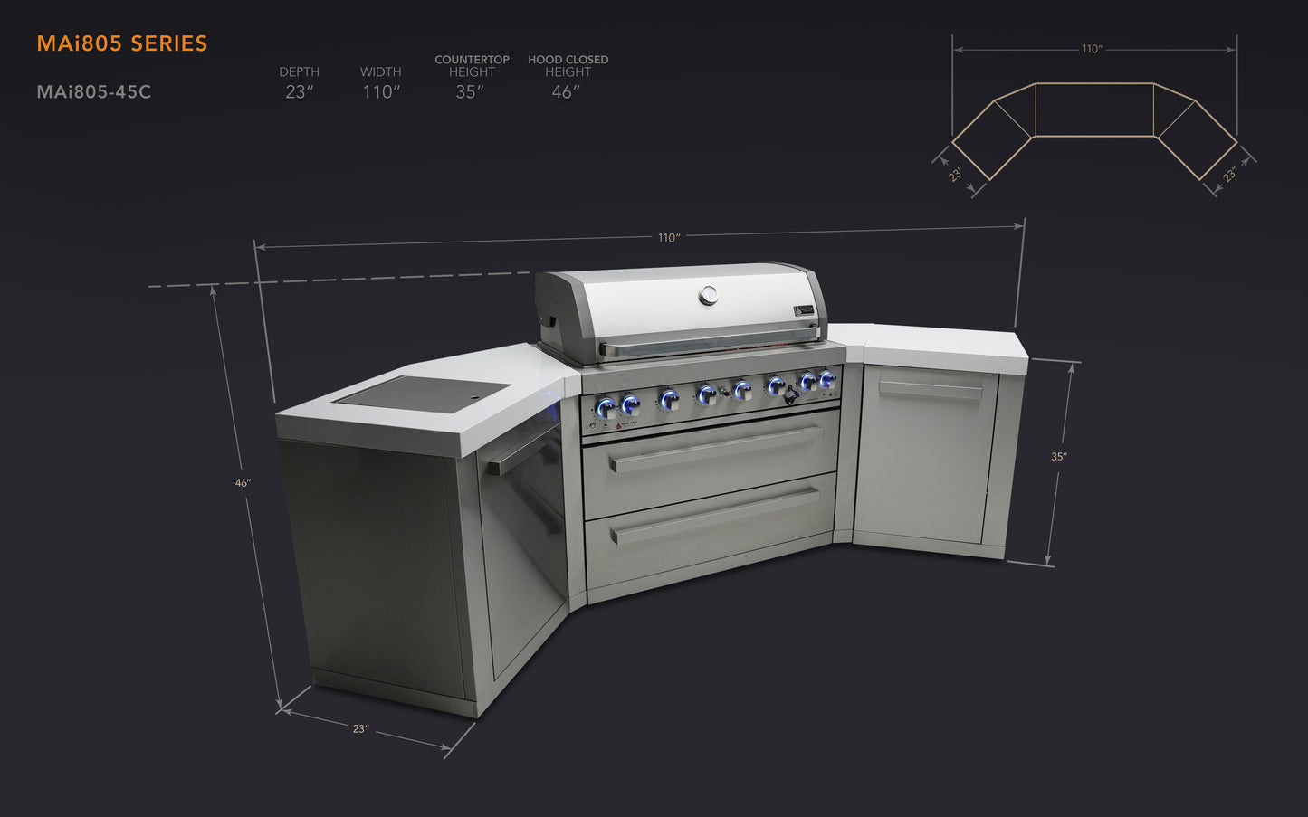 Mont Alpi Original Series Outdoor Grill