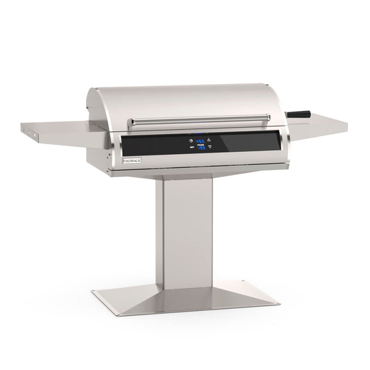 30 Inch Post-Mount Accessible Electric Grill Single Control