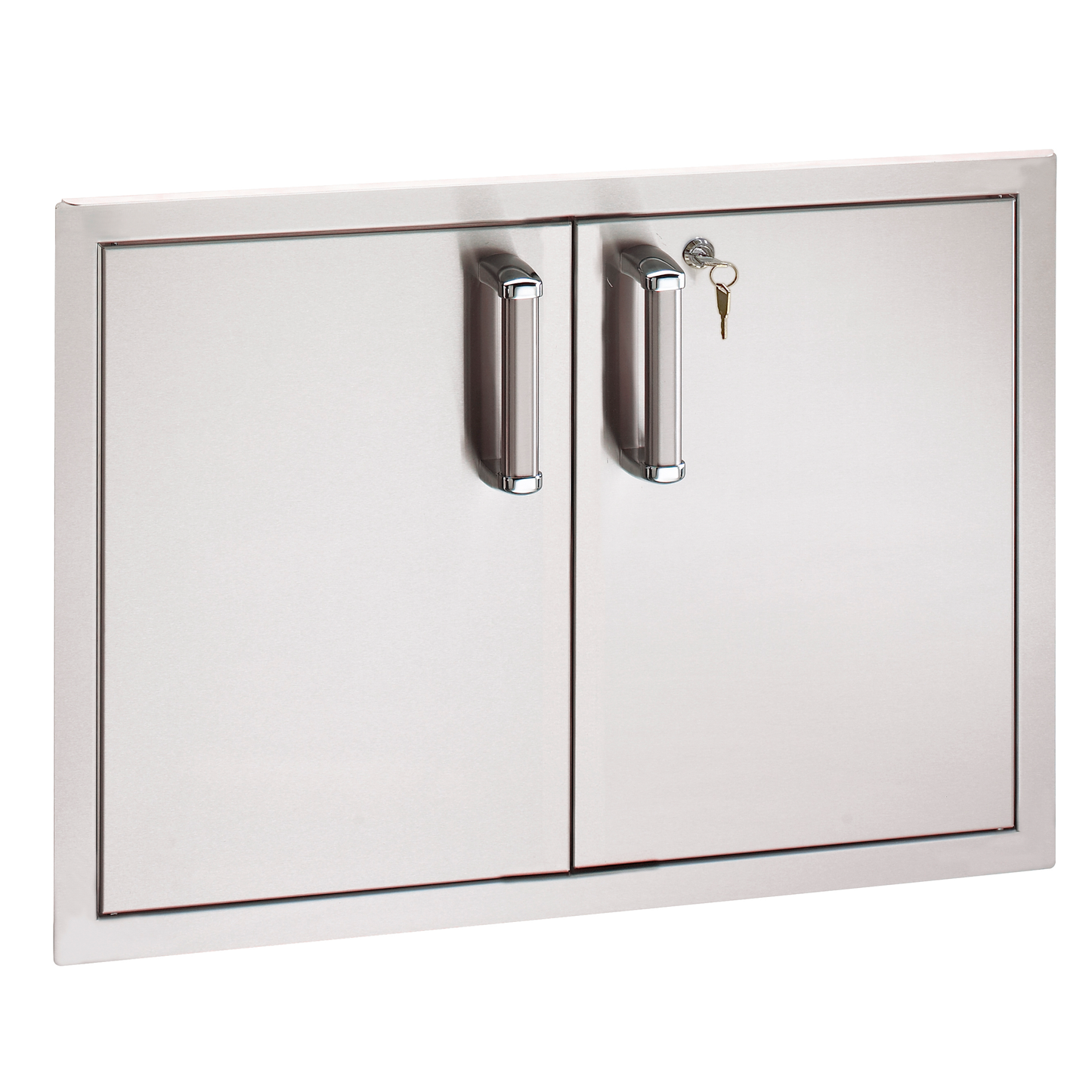 Flush Double Access Doors with Lock