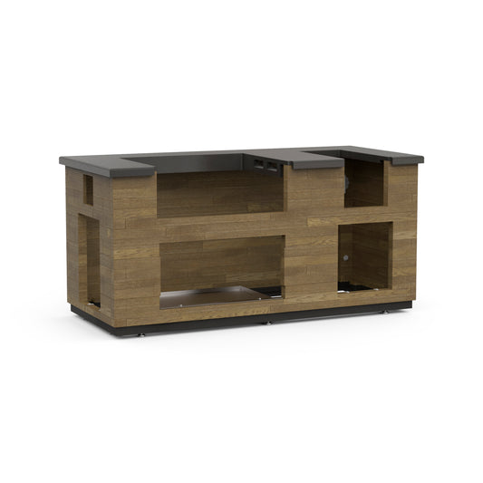 Reclaimed Wood Island 77 Inch