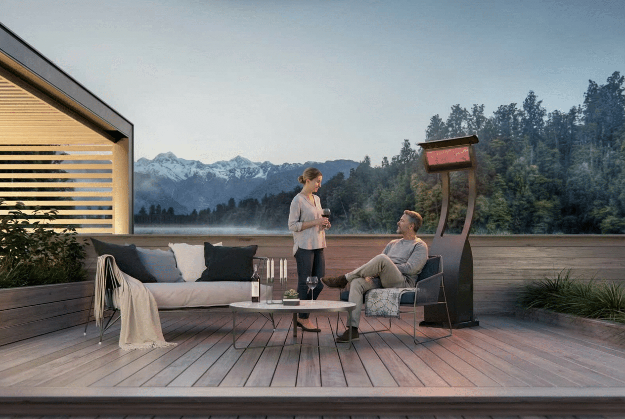 Tungsten Smart-Heat Freestanding Gas Heater - view 3