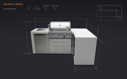 Mont Alpi Deluxe Series Outdoor Grill