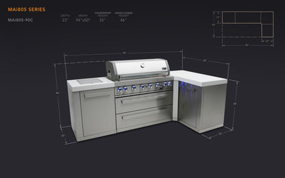 Mont Alpi Original Series Outdoor Grill