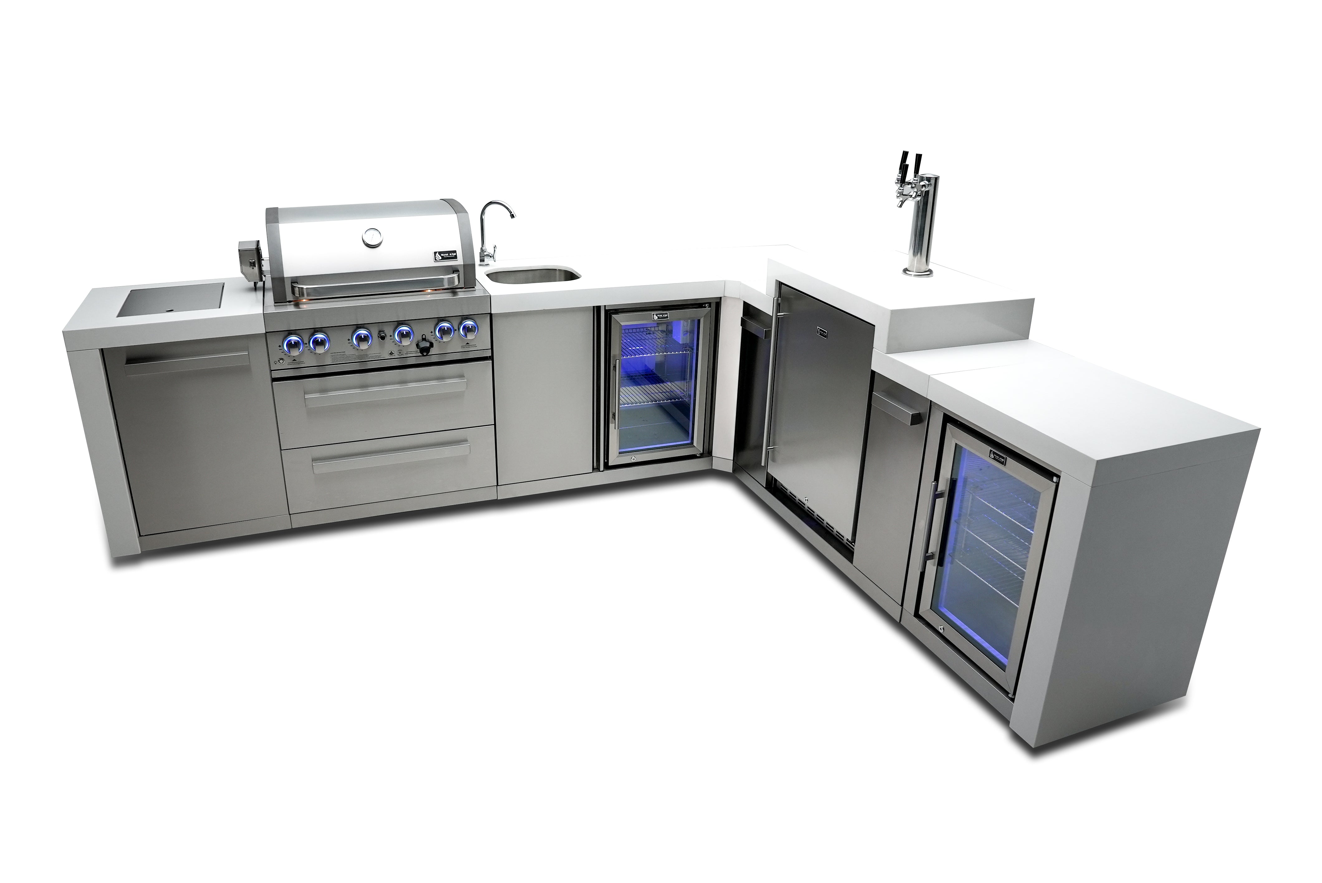 Mont Alpi MAi400-D90KEGBEVFC Outdoor Kitchen