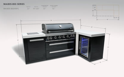 Mont Alpi Black Series Outdoor Grill