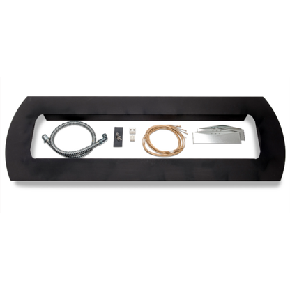 Tungsten Electric Ceiling Recess Kit - Black finish