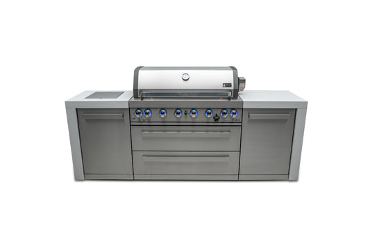Mont Alpi Deluxe Series 6-Burner Outdoor Grill