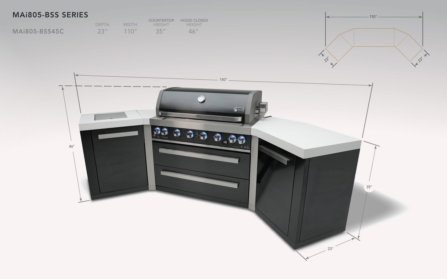 Mont Alpi Black Series Outdoor Grill